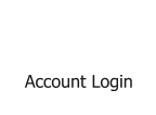 Account Login